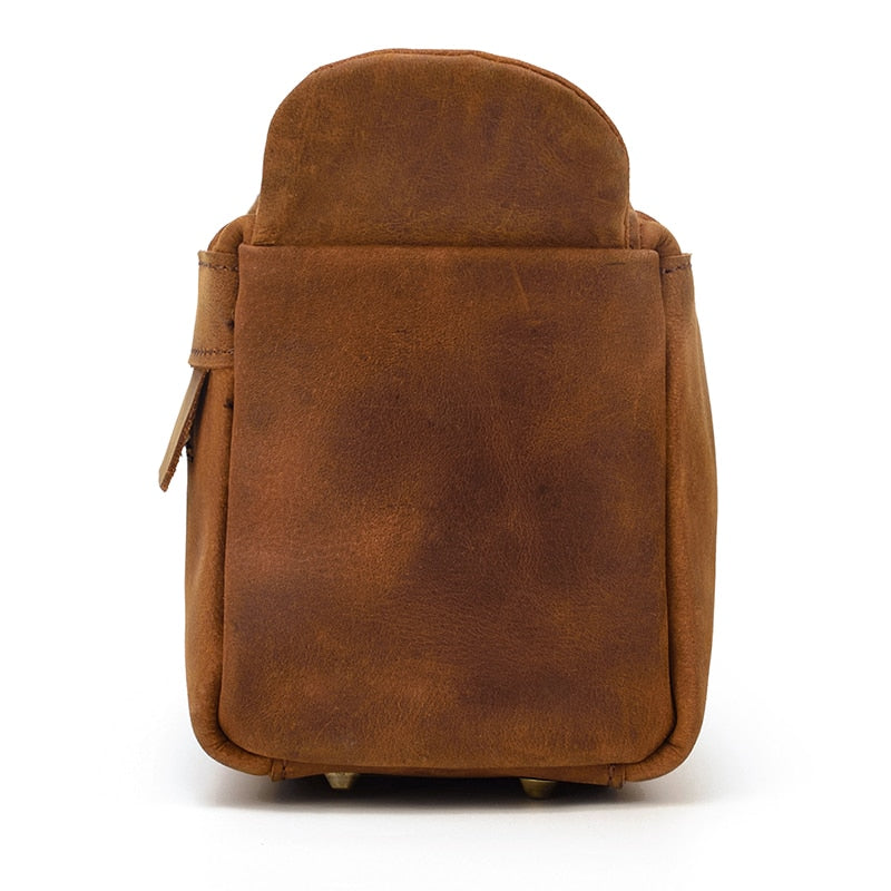 Dado Leather Dopp Kit | Handmade Leather Toiletry Bag-thumbmail-6
