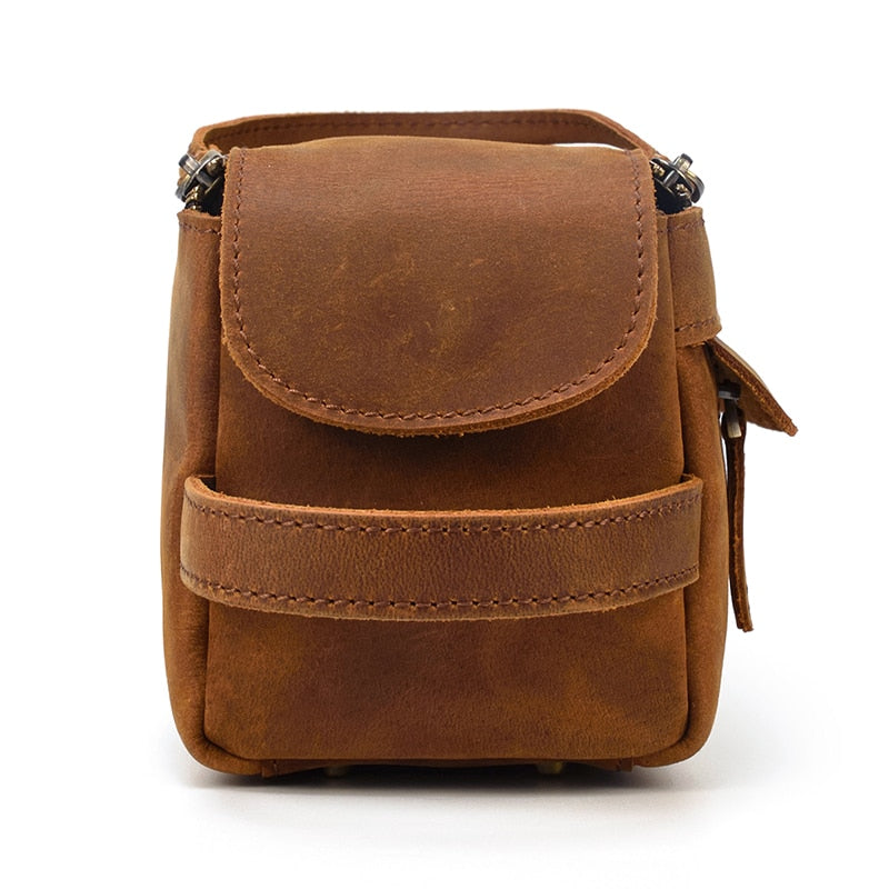 Dado Leather Dopp Kit | Handmade Leather Toiletry Bag-thumbmail-10