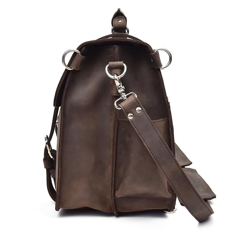 The Gustav Messenger Bag | Large Capacity Vintage Leather Messenger Bag-thumbmail-2