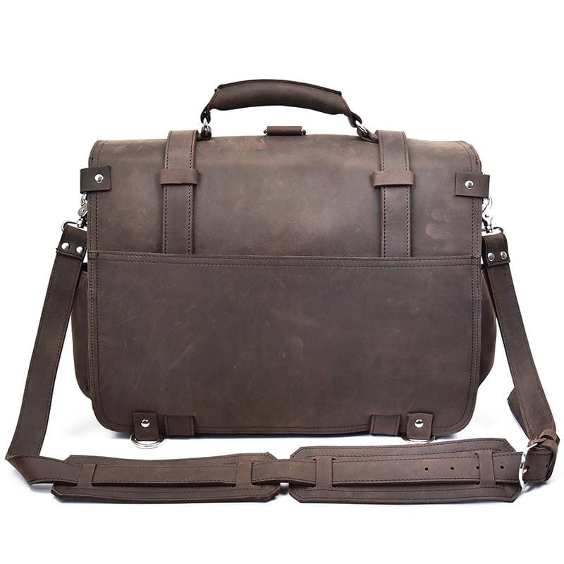 The Gustav Messenger Bag | Large Capacity Vintage Leather Messenger Bag-thumbmail-6