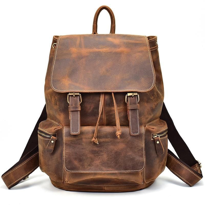The Hagen Backpack | Vintage Leather Backpack-thumbmail-10
