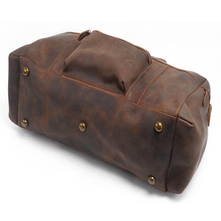 The Asta Weekender | Handcrafted Leather Duffle Bag-thumbmail-7