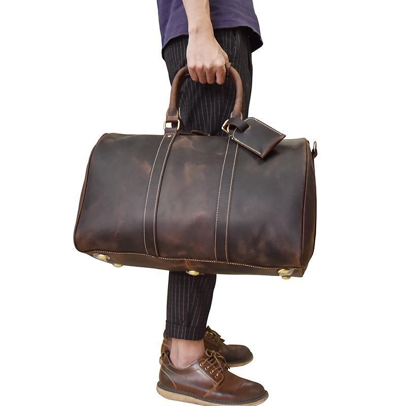 The Bjarke Weekender | Handcrafted Leather Duffle Bag-thumbmail-10