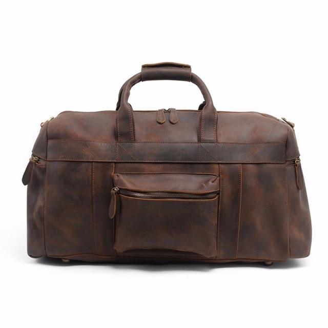 The Asta Weekender | Handcrafted Leather Duffle Bag-thumbmail-1