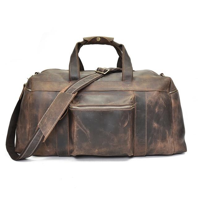 The Colden Duffle Bag | Large Capacity Leather Weekender-thumbmail-6