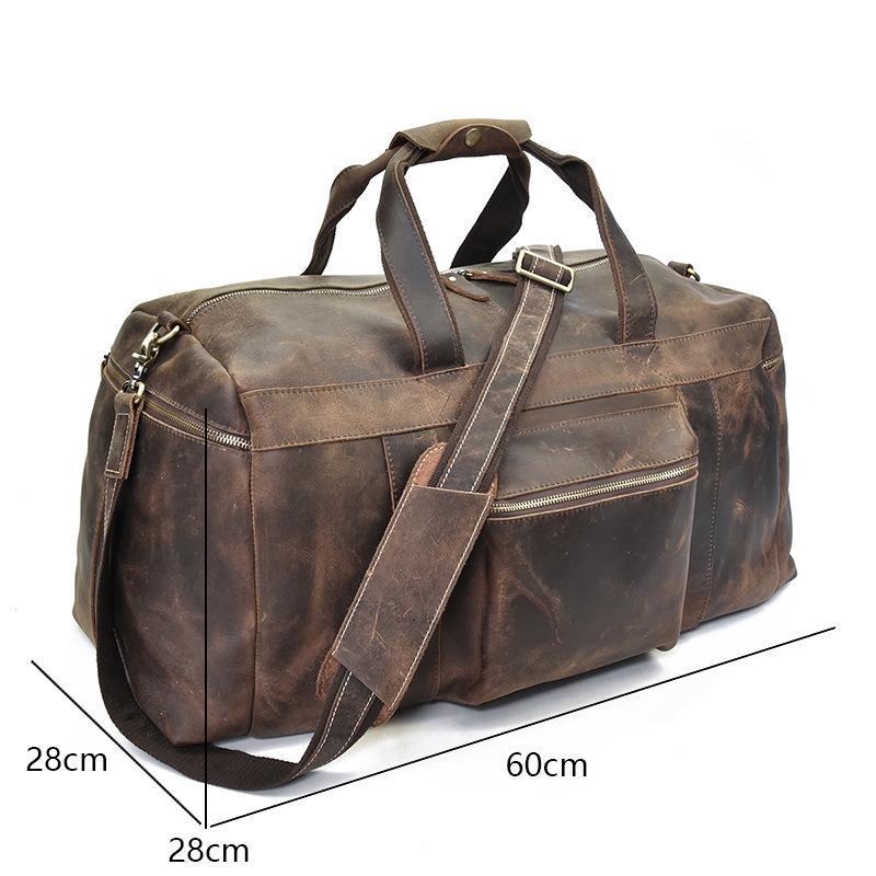 The Colden Duffle Bag | Large Capacity Leather Weekender-thumbmail-5