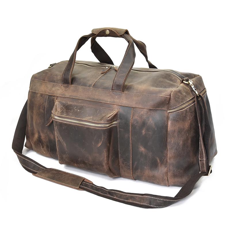 The Colden Duffle Bag | Large Capacity Leather Weekender-thumbmail-3