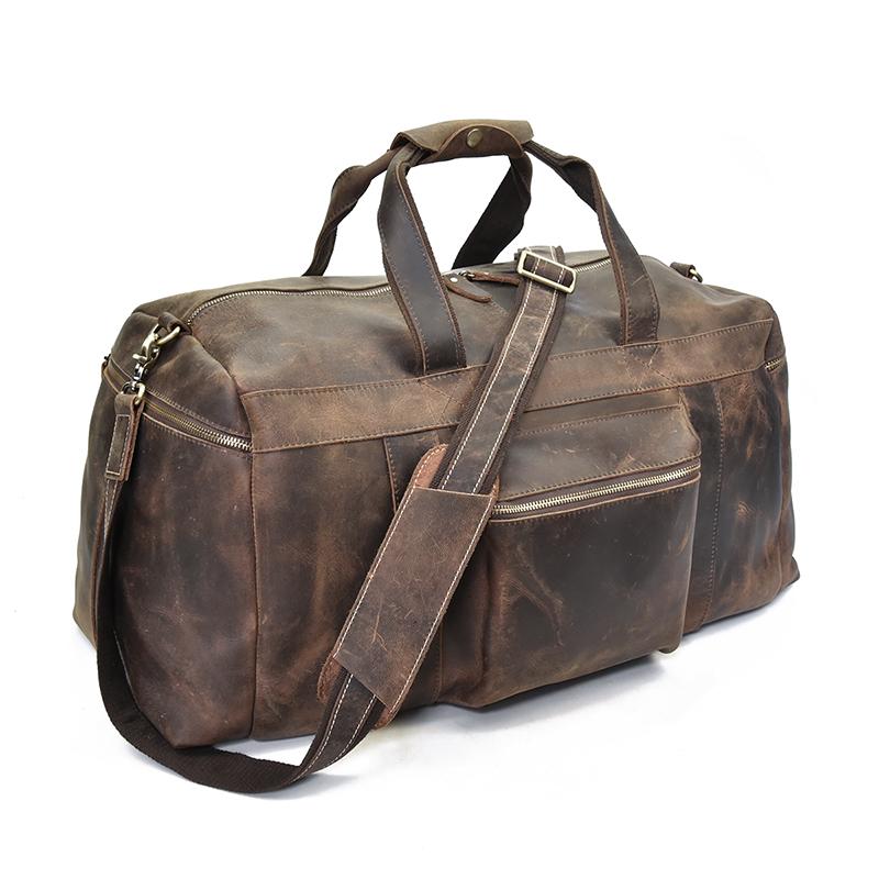 The Colden Duffle Bag | Large Capacity Leather Weekender-thumbmail-2