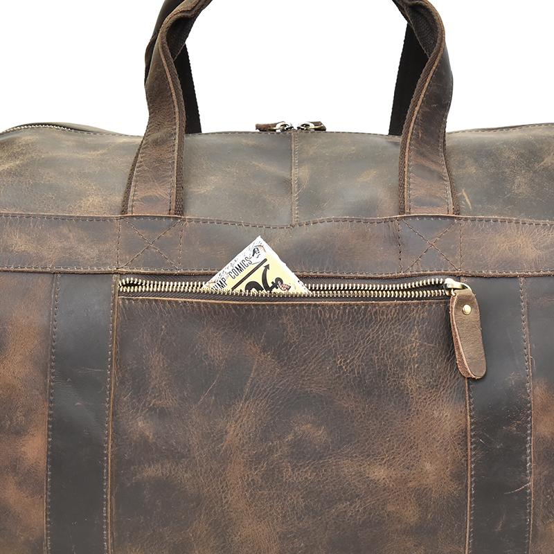 The Colden Duffle Bag | Large Capacity Leather Weekender-thumbmail-4