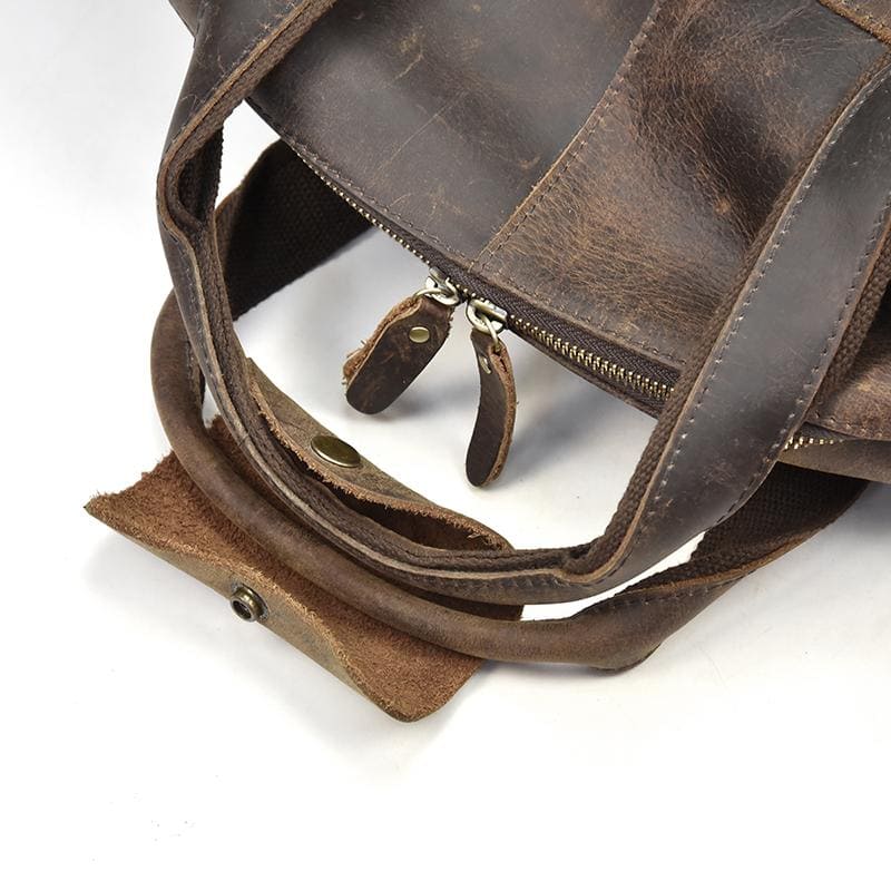The Colden Duffle Bag | Large Capacity Leather Weekender-thumbmail-8