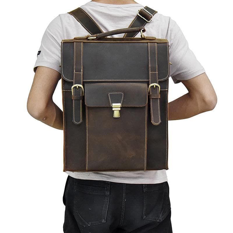 The Vali Backpack | Handmade Vintage Leather-thumbmail-4