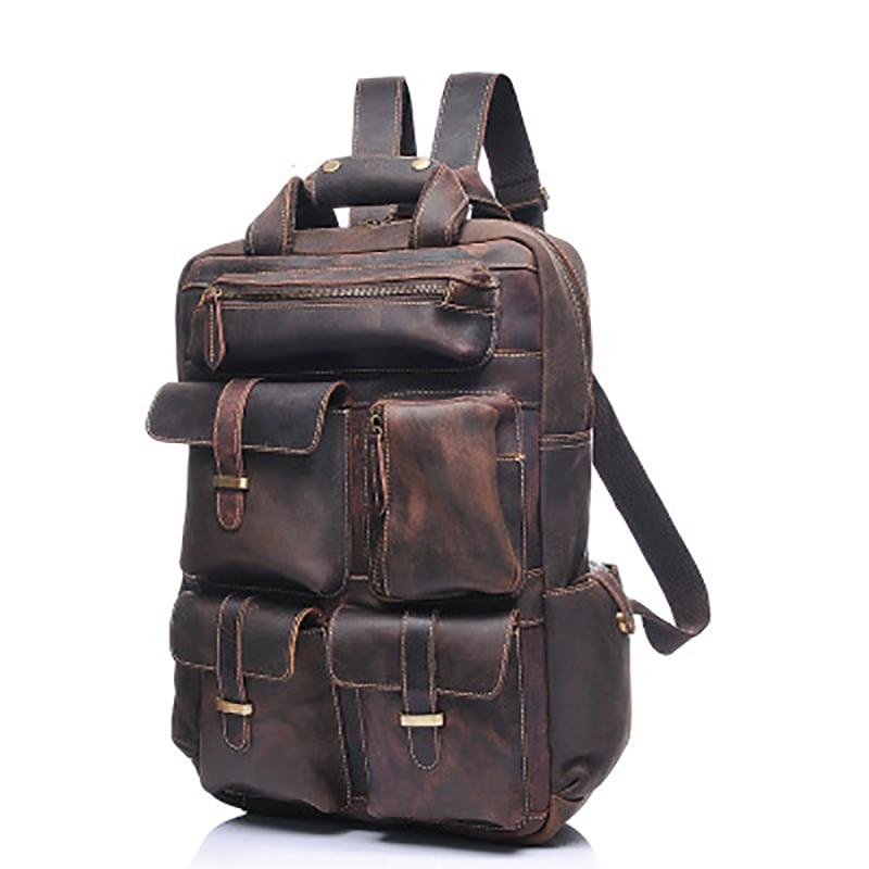 The Shelby Backpack | Handmade Genuine Leather Backpack-thumbmail-3