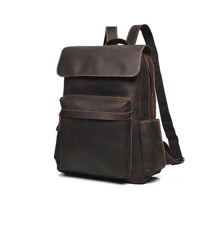 The Helka Backpack | Genuine Vintage Leather Backpack-thumbmail-8