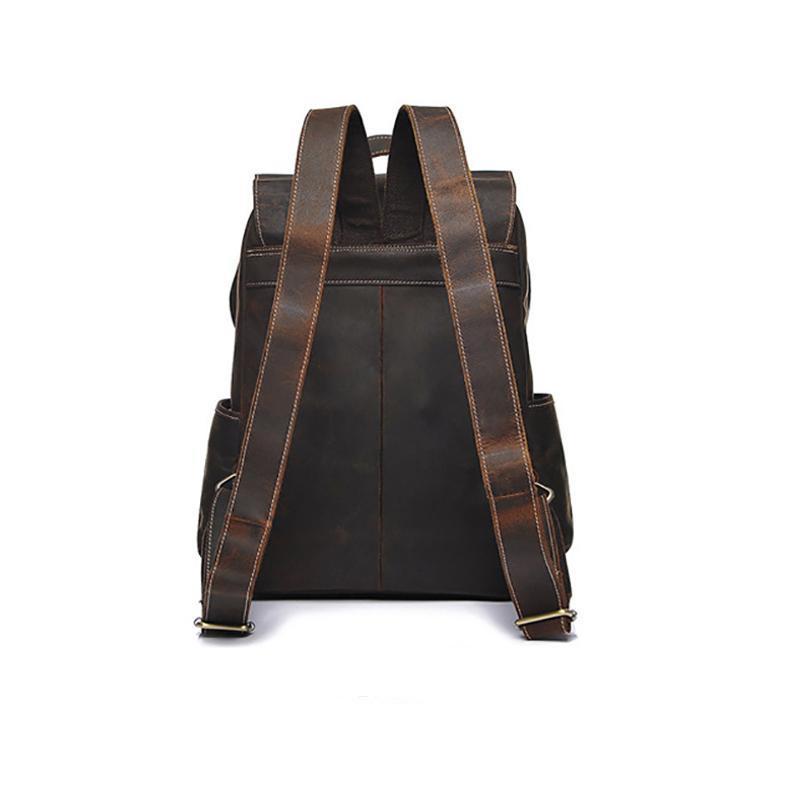 The Helka Backpack | Genuine Vintage Leather Backpack-thumbmail-2