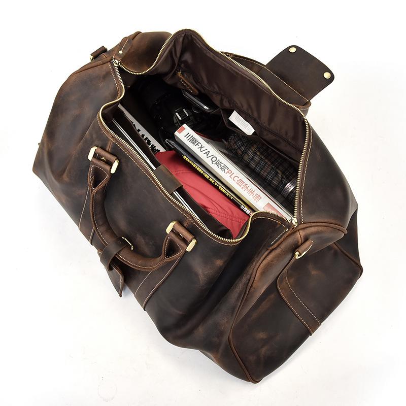 The Bjarke Weekender | Handcrafted Leather Duffle Bag-thumbmail-8