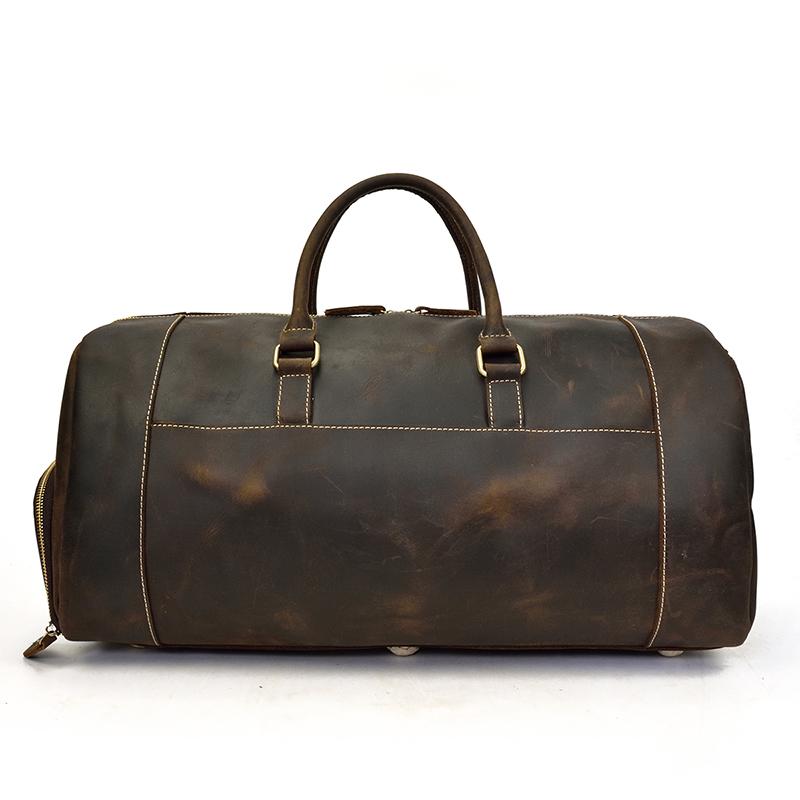 The Bard Weekender | Handmade Leather Duffle Bag-thumbmail-8