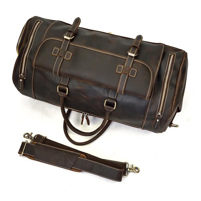 The Bard Weekender | Handmade Leather Duffle Bag-thumbmail-7