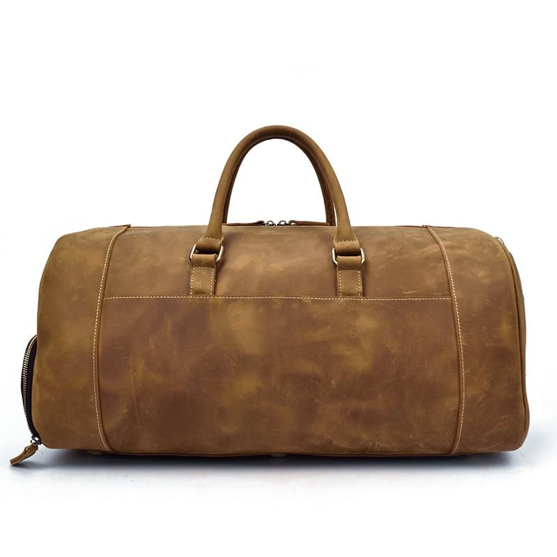 The Bard Weekender | Handmade Leather Duffle Bag-thumbmail-3