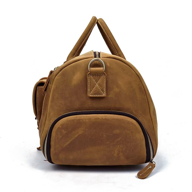 The Bard Weekender | Handmade Leather Duffle Bag-thumbmail-10