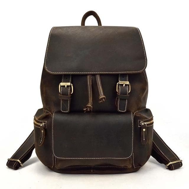The Hagen Backpack | Vintage Leather Backpack-thumbmail-7