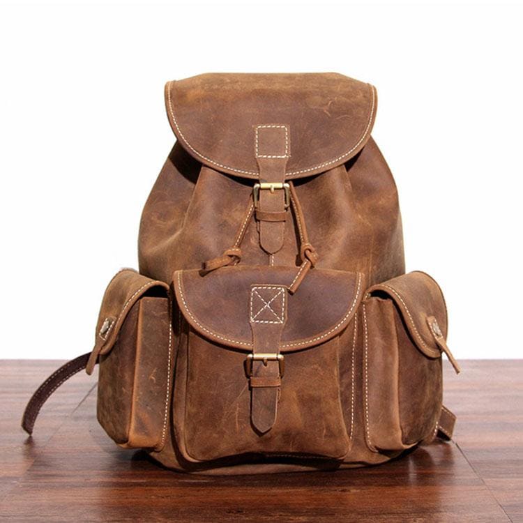 The Asmund Backpack | Genuine Leather Rucksack-thumbmail-1