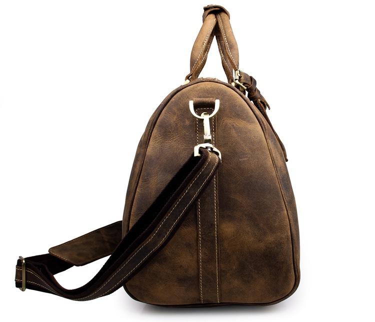The Brandt Weekender | Small Leather Duffle Bag-thumbmail-5