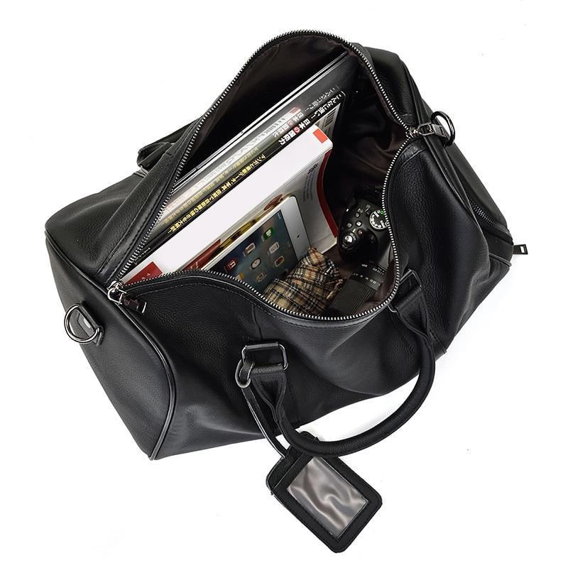 The Endre Weekender | Vintage Leather Duffle Bag-thumbmail-1