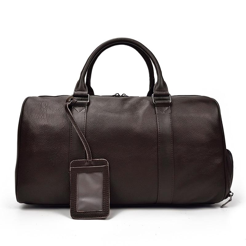 The Endre Weekender | Vintage Leather Duffle Bag-thumbmail-7
