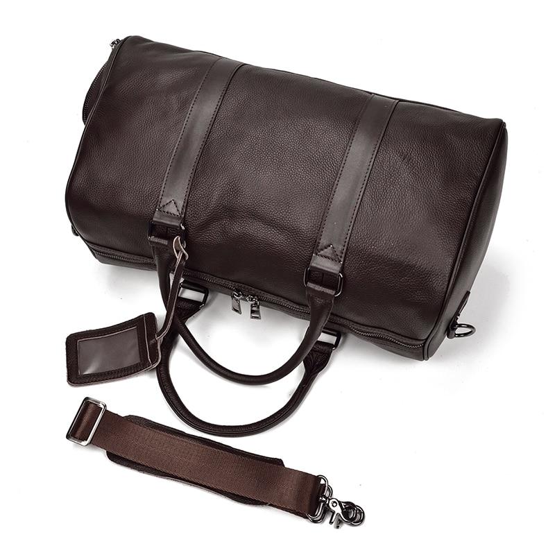 The Endre Weekender | Vintage Leather Duffle Bag-thumbmail-6