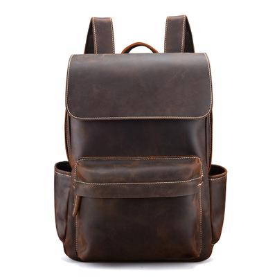 The Helka Backpack | Genuine Vintage Leather Backpack-thumbmail-4