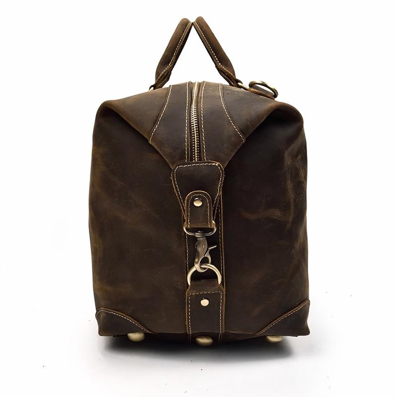 The Eira Duffle Bag | Vintage Leather Weekender-thumbmail-1
