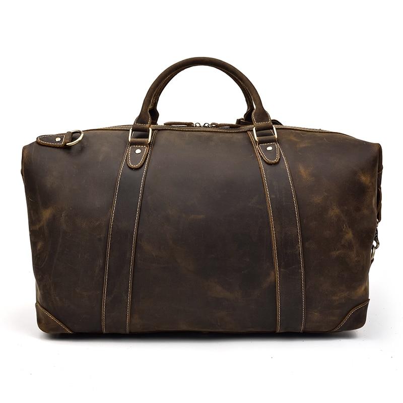 The Eira Duffle Bag | Vintage Leather Weekender-thumbmail-9