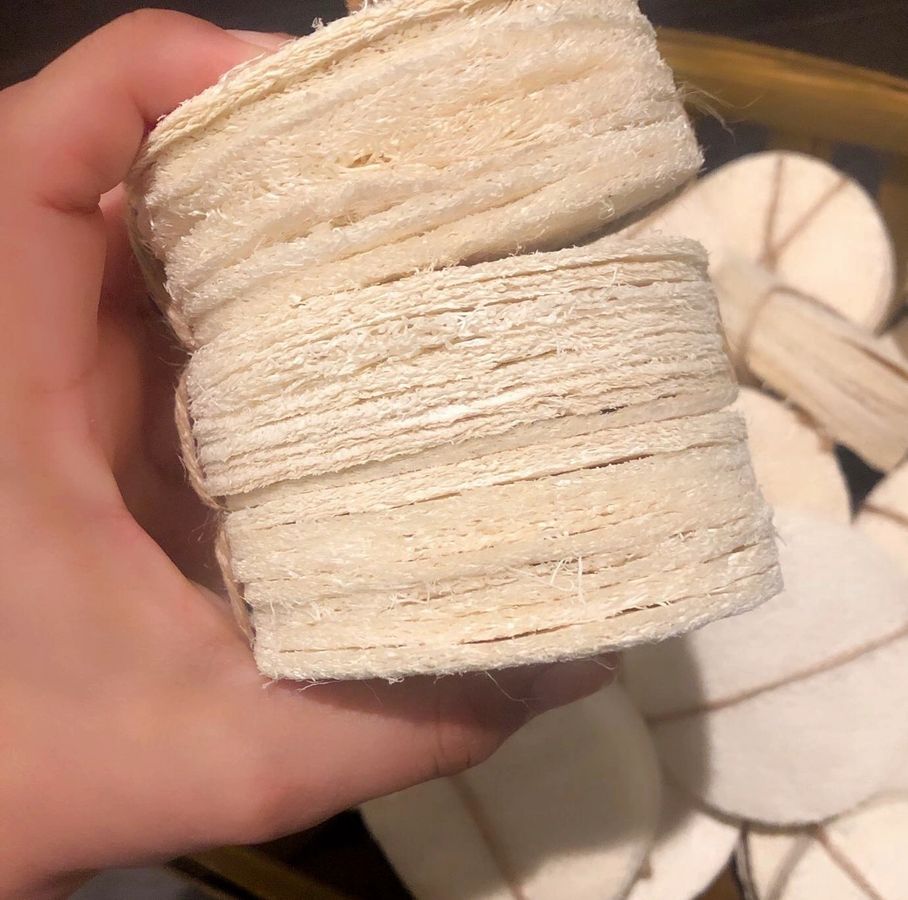 Natural Loofah Pads 5-Pcs-thumbmail-2