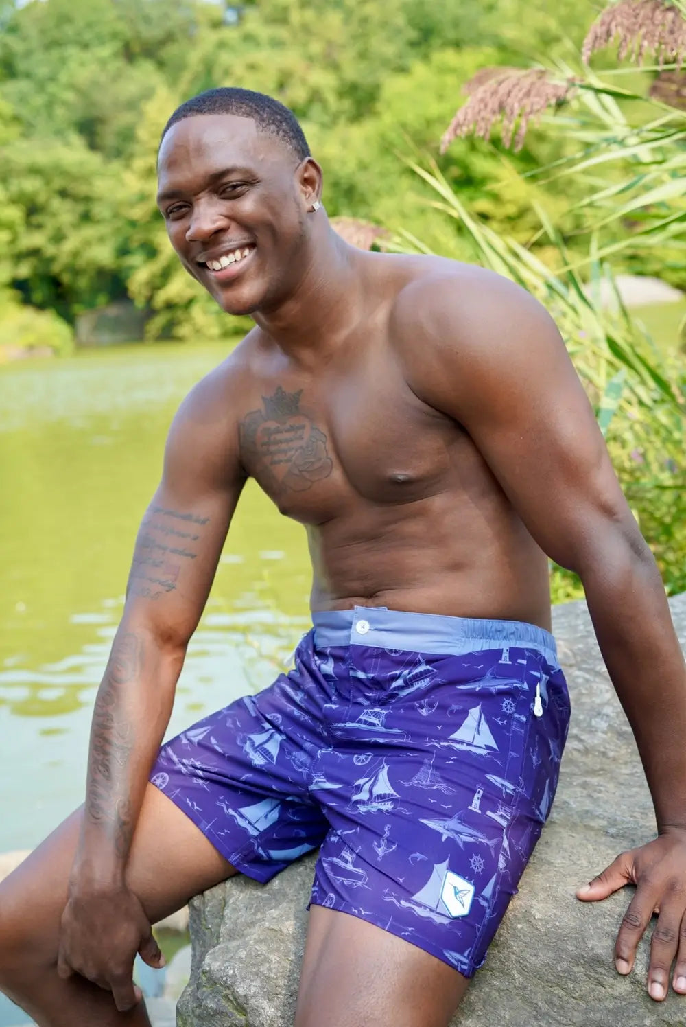 Mens Luxury Swim Trunks | El Capitán-thumbmail-3