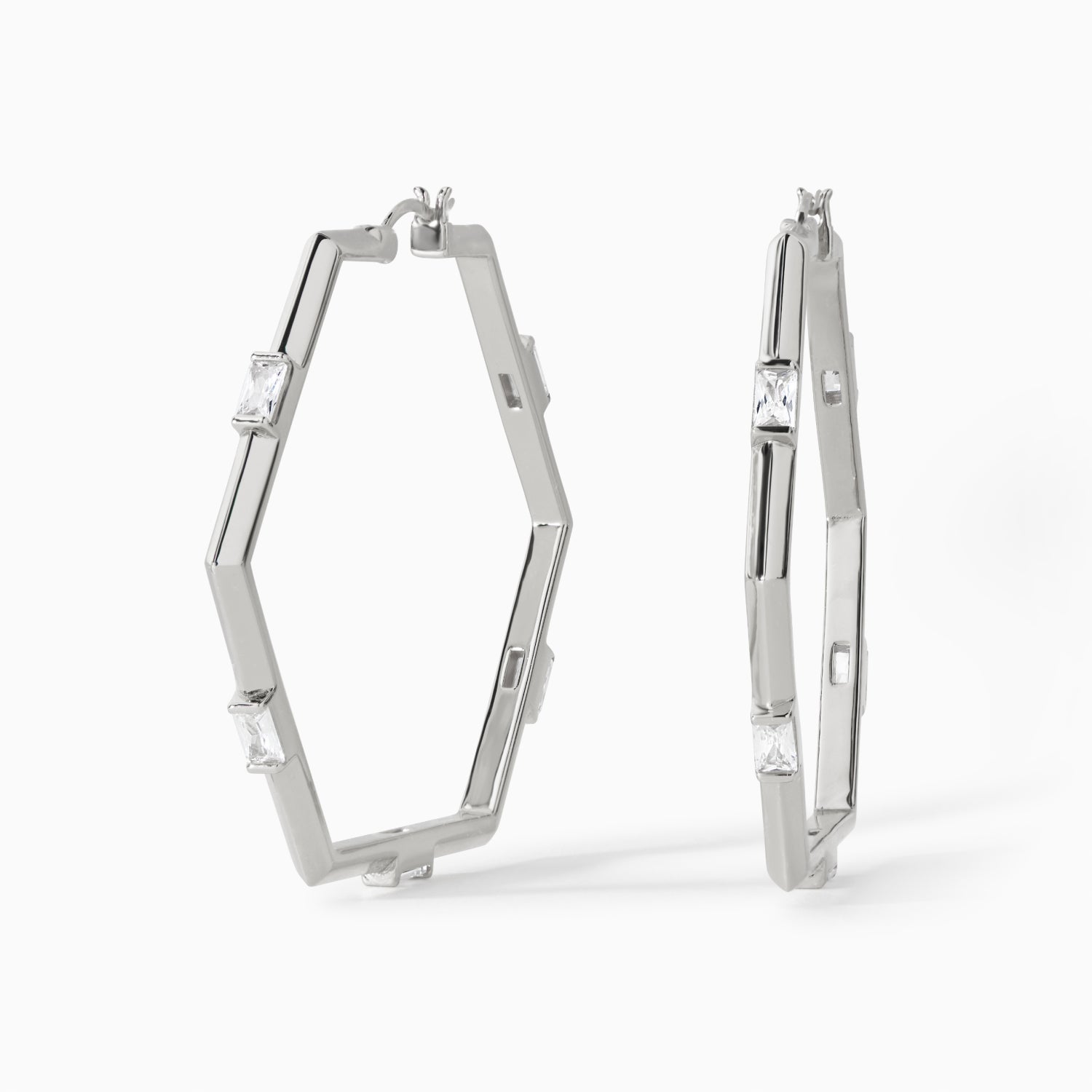 The Claire Hoop Earrings - Large-thumbmail-1