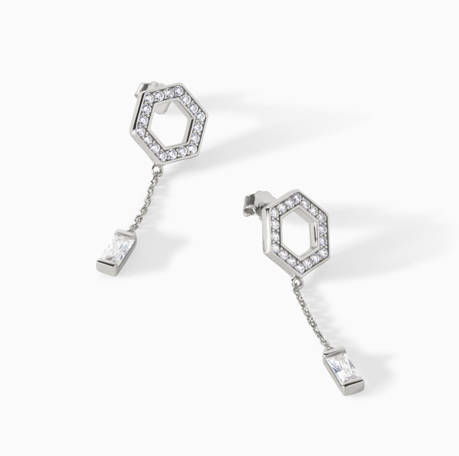 The Tyra Baguette Drop Earrings-thumbmail-3