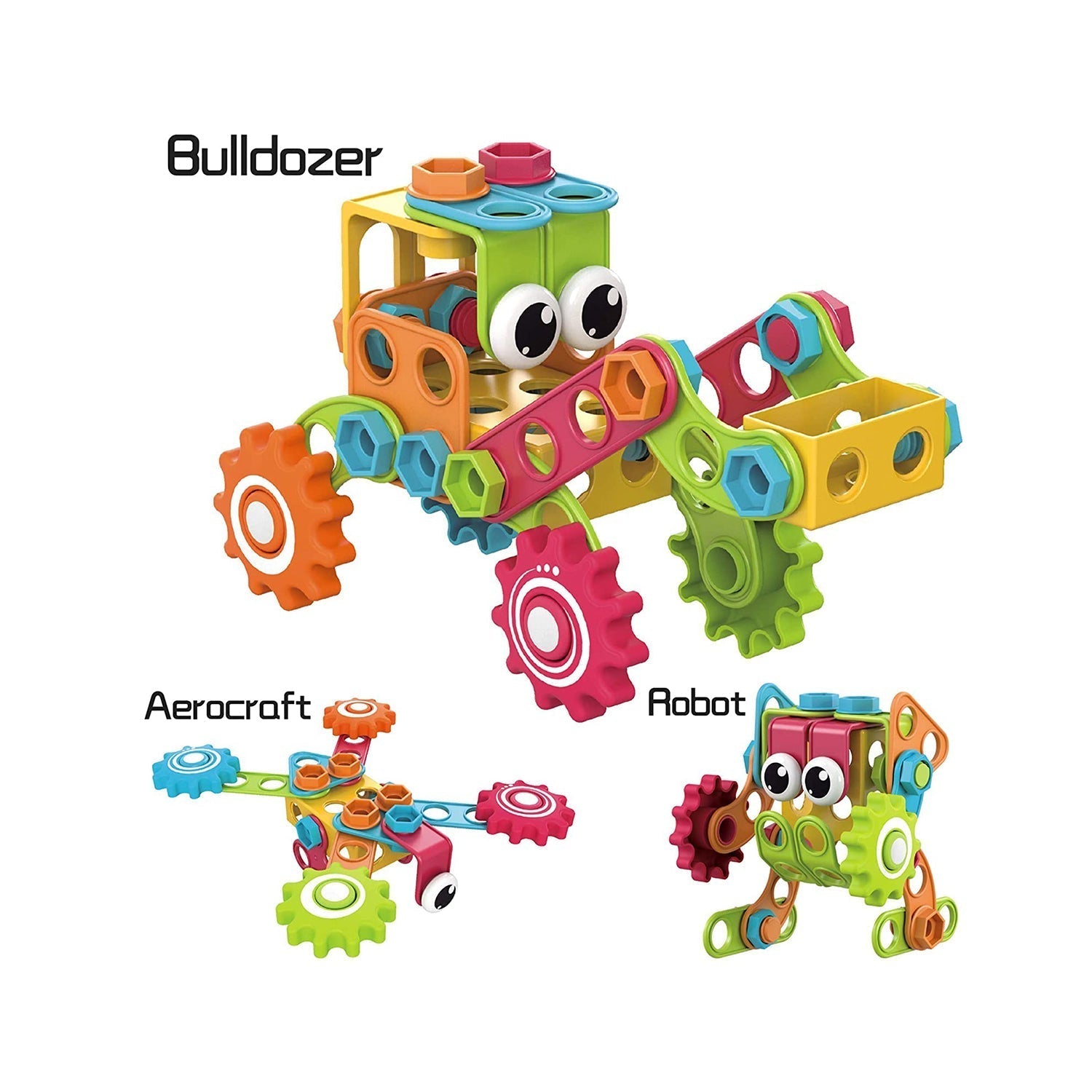 Contixo ST3 Mega Mechanic 3D Building Block Set - 223 PCS-thumbmail-9