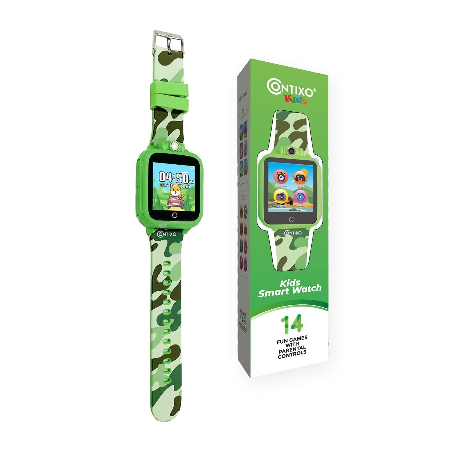 Contixo Smart Watch for Kids With Educational Games, HD Touch Screen, Camera, and MP3 Music Player-thumbmail-9