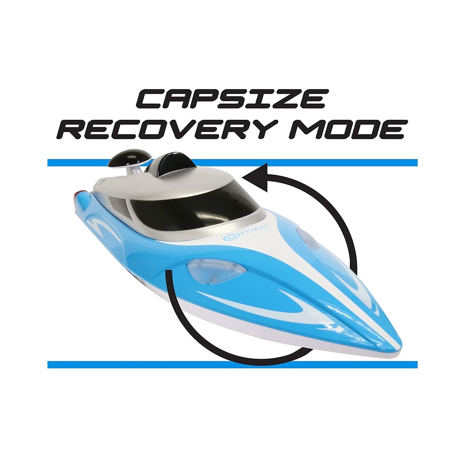 Contixo T2 Water Wizard RC Remote Control Speed Boat-thumbmail-3