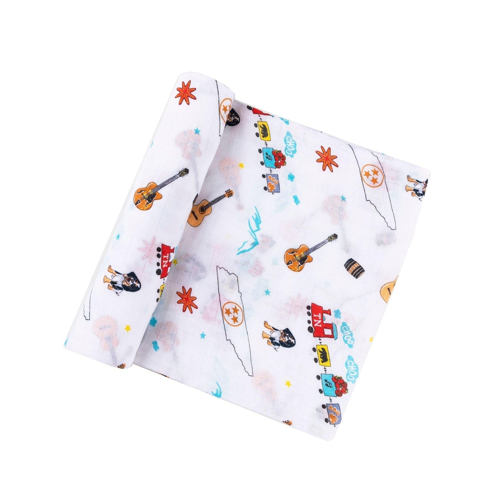 Tennessee Baby Muslin Swaddle Receiving Blanket-thumbmail-10