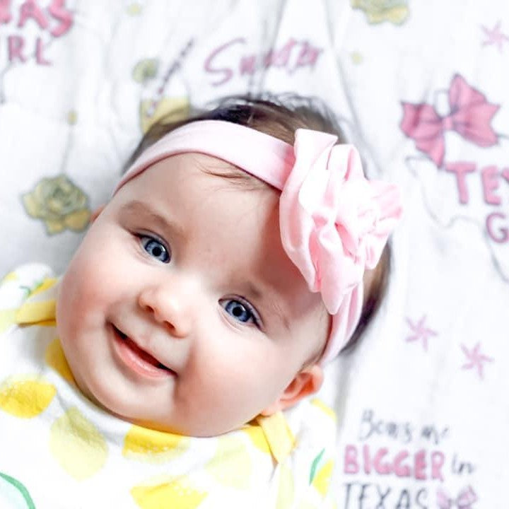 Texas Baby Girl Muslin Swaddle Receiving Blanket-thumbmail-3