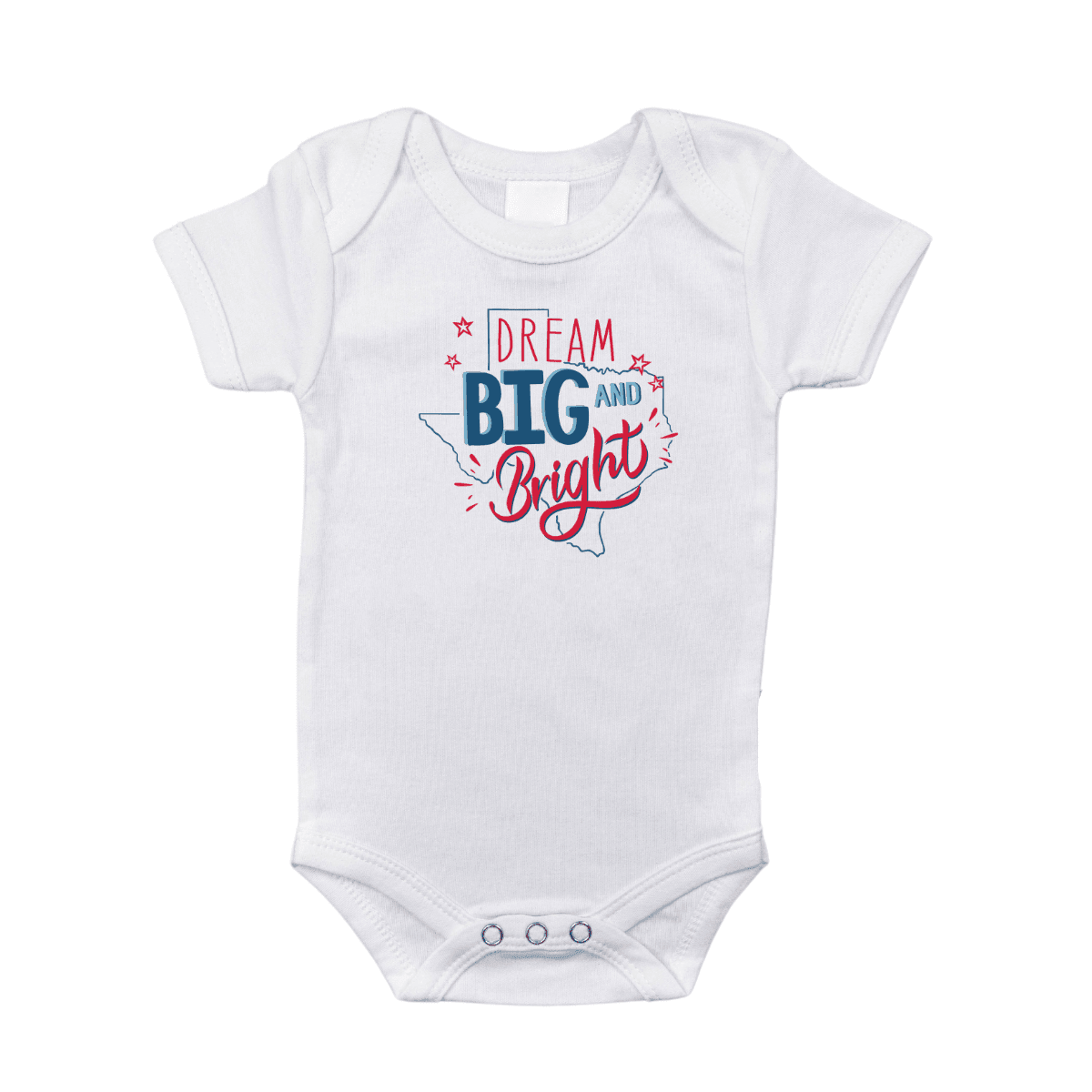 Texas Dream Big and Bright Baby Onesie-thumbmail-1