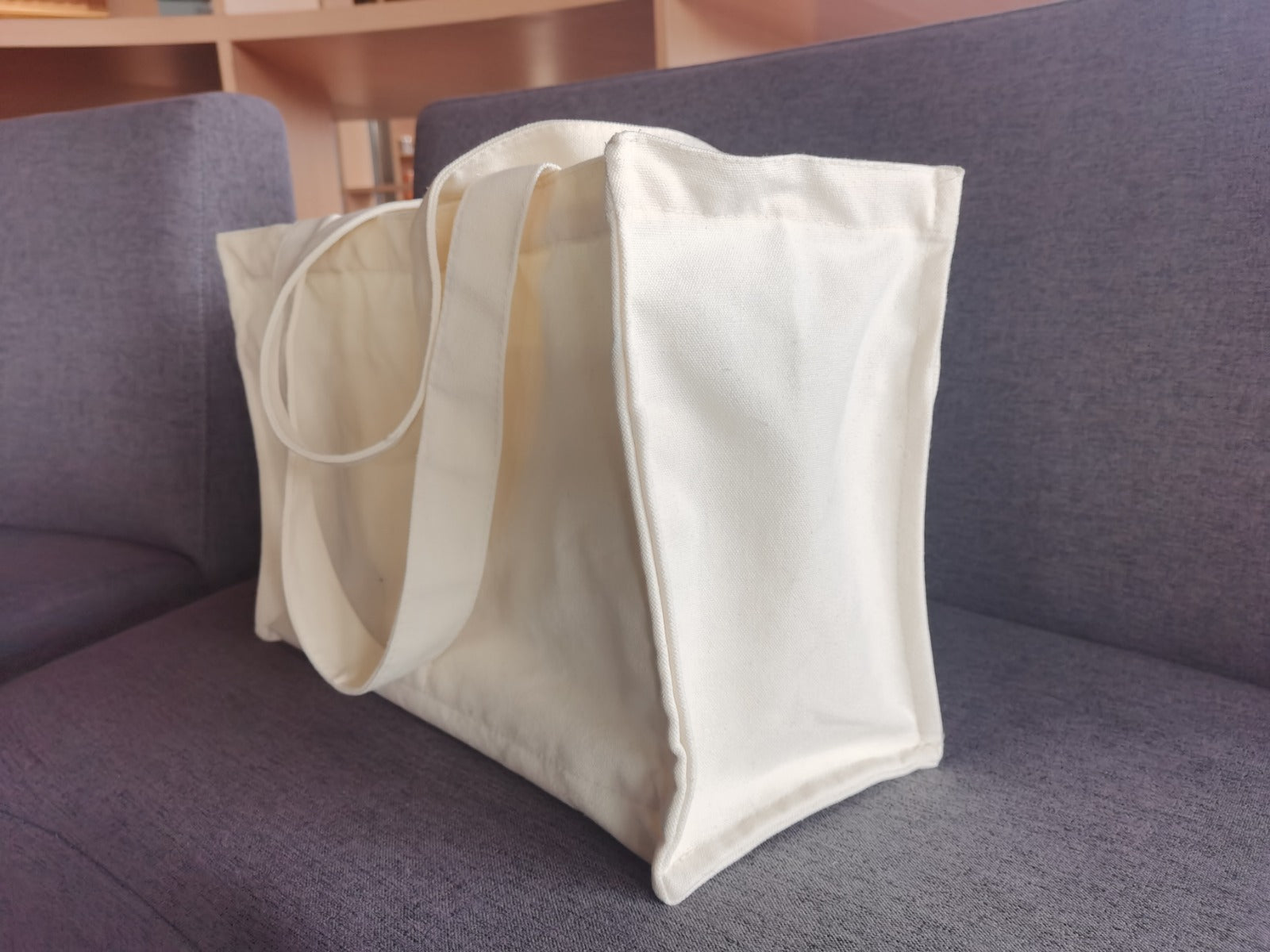 Reusable Tote Mesh Bag W/6 Internal Sleeves.-thumbmail-5