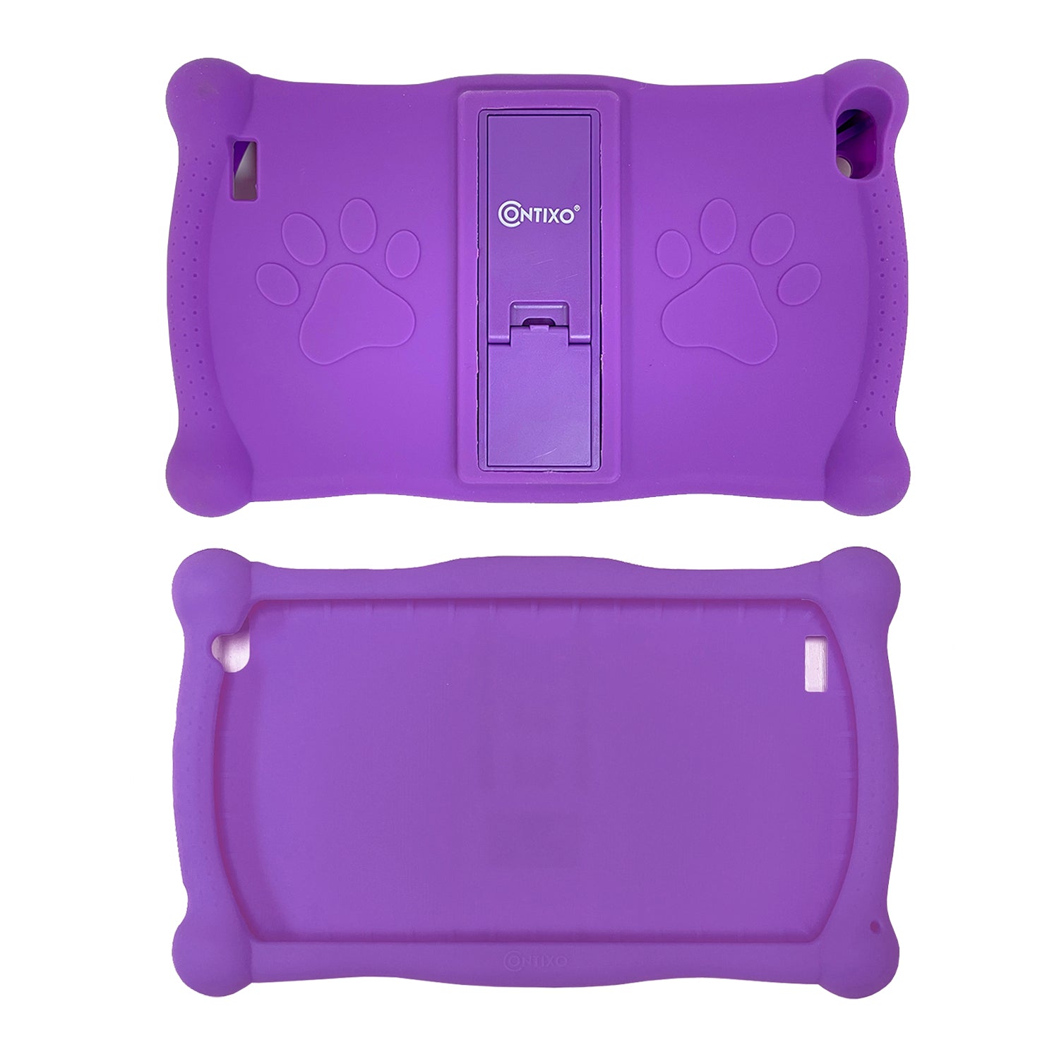 Contixo V10 Kids Tablet -Protective Silicon Case, Multi-Color-thumbmail-3