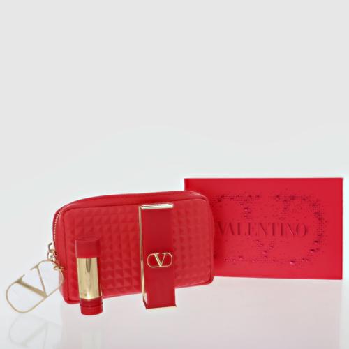 Valentino Rosso Lipstick Set With Pouch by Valentino-thumbmail-2